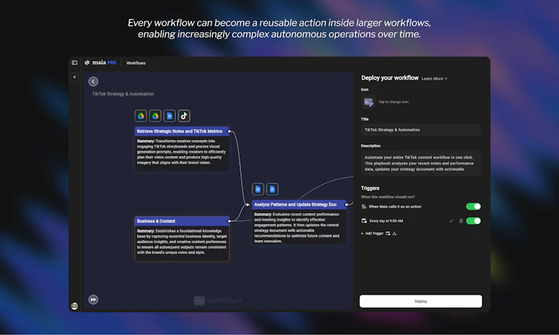 Maia Executives screenshot 4