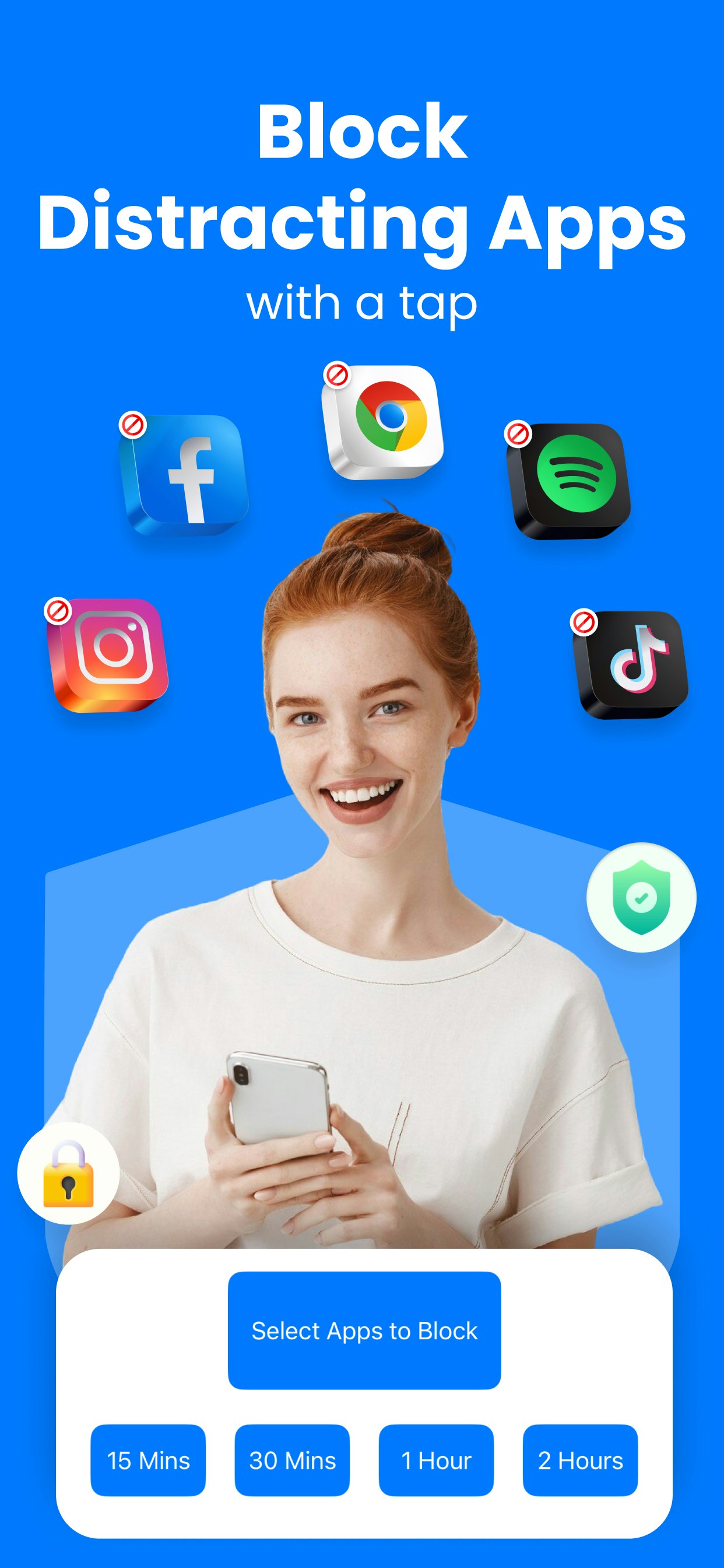 Spri: app e blocco del sito Web media 6