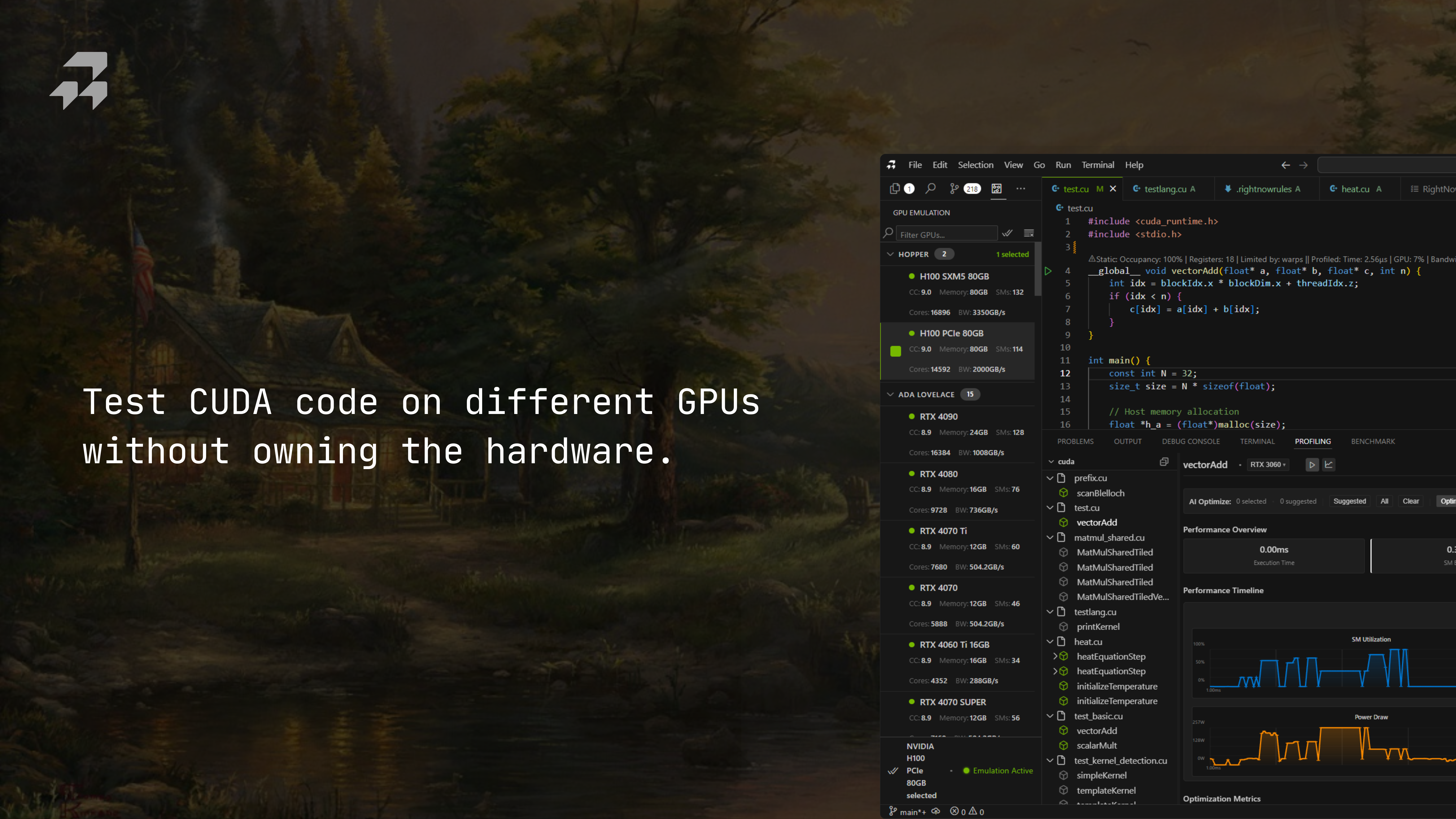 RightNow AI Code Editor screenshot 3