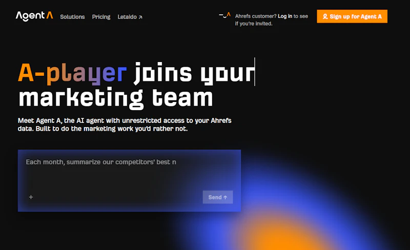 Agent A by Ahrefs screenshot 3