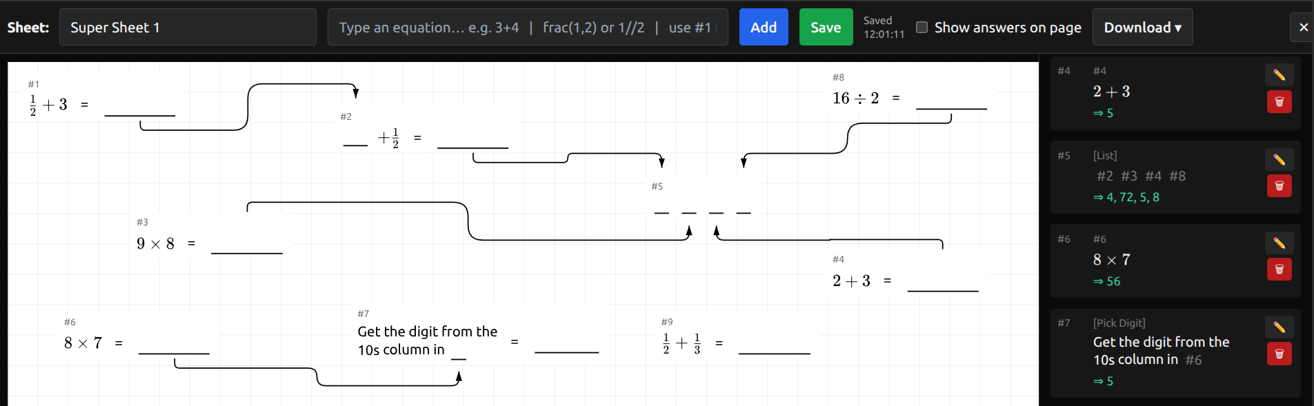 MathBlast - Screenshot 3 showing product features and functionality