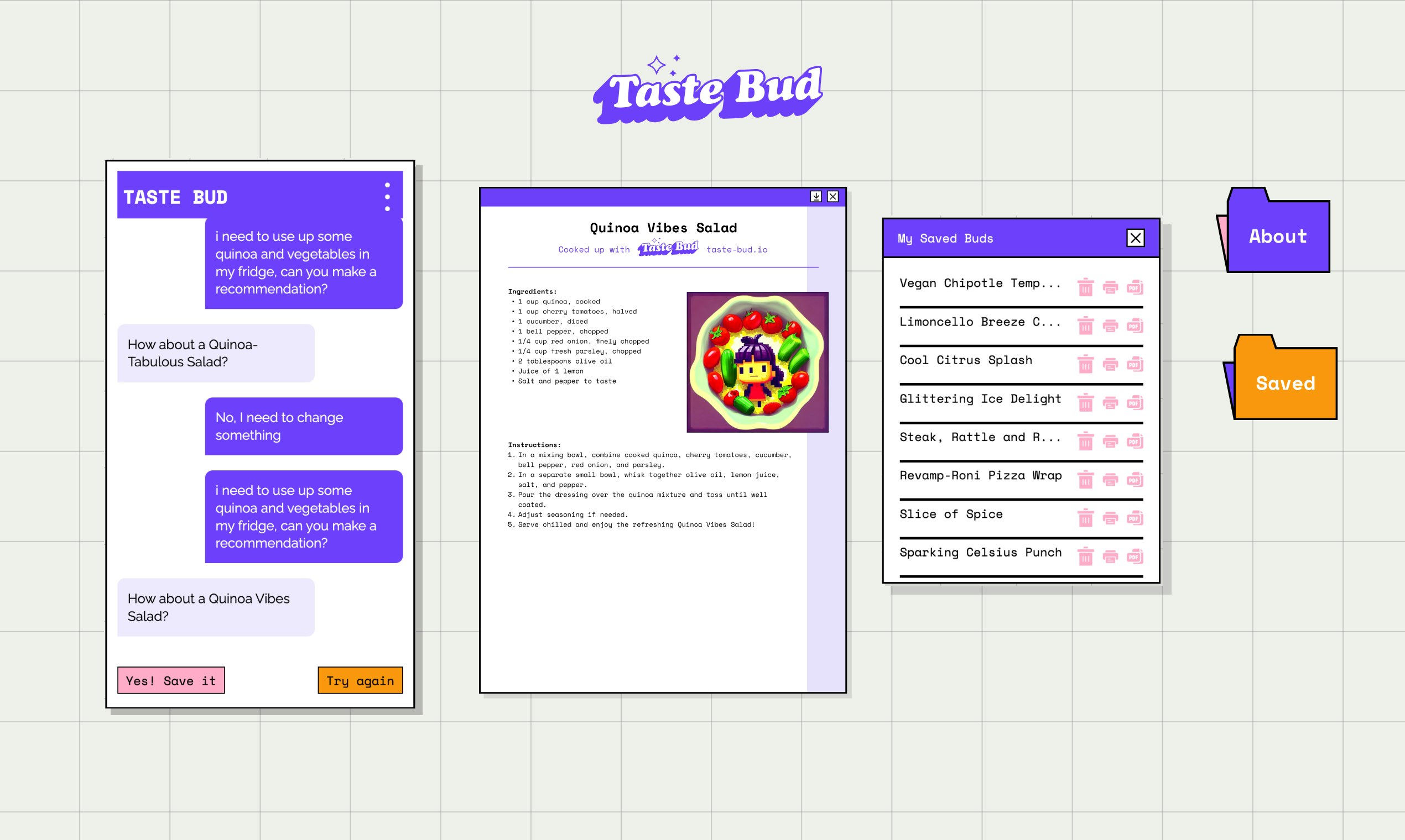 startuptile Taste Bud-Your AI-powered cooking collaborator