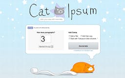 Cat Ipsum media 2