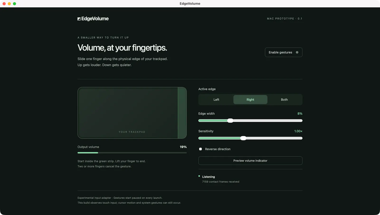 EdgeVolume screenshot 4
