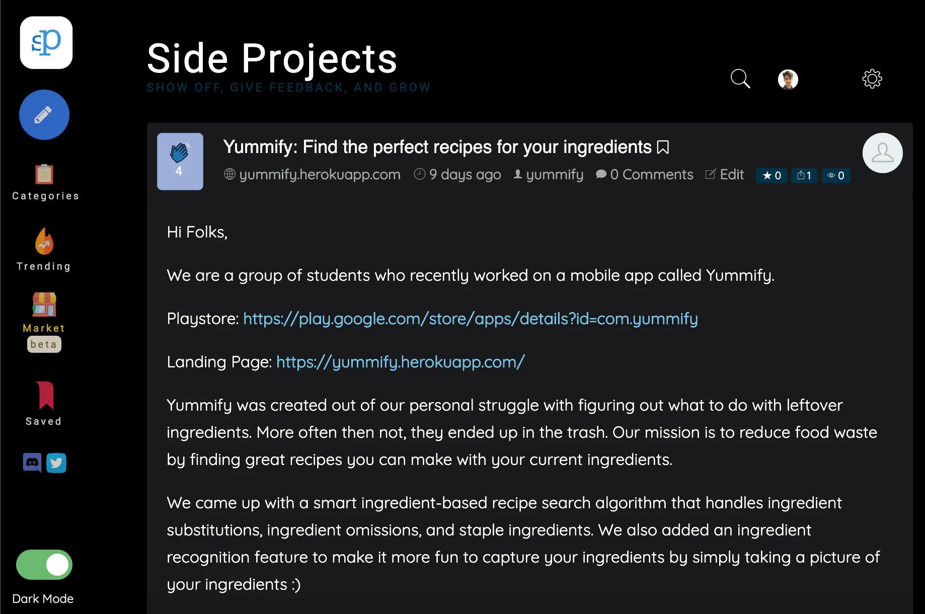 SideProjects Image