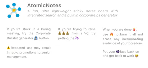 AtomicNotes gallery image