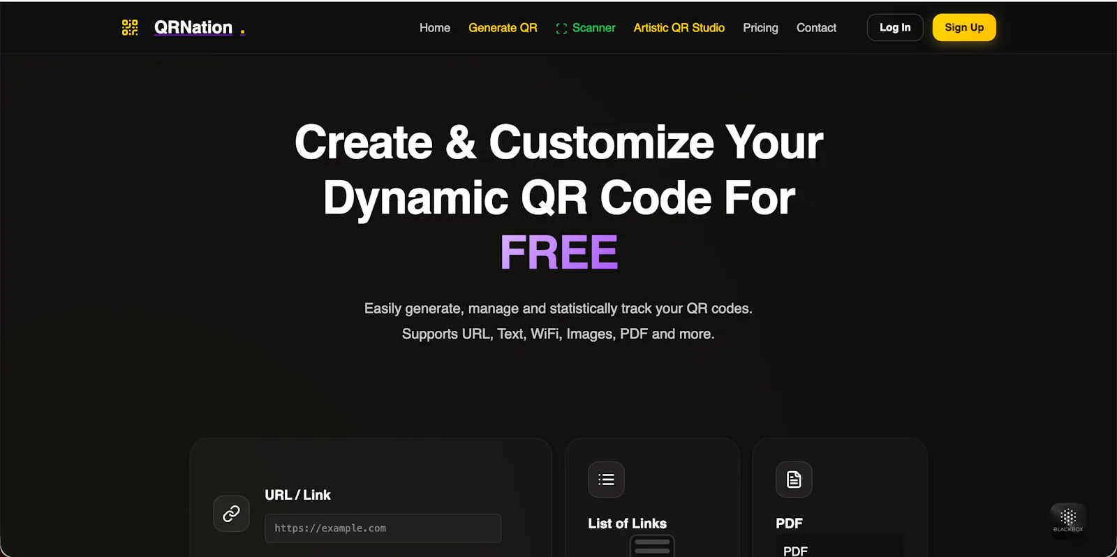 QRNation screenshot 1