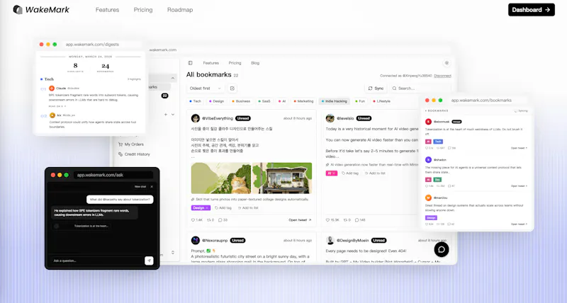 WakeMark screenshot 2
