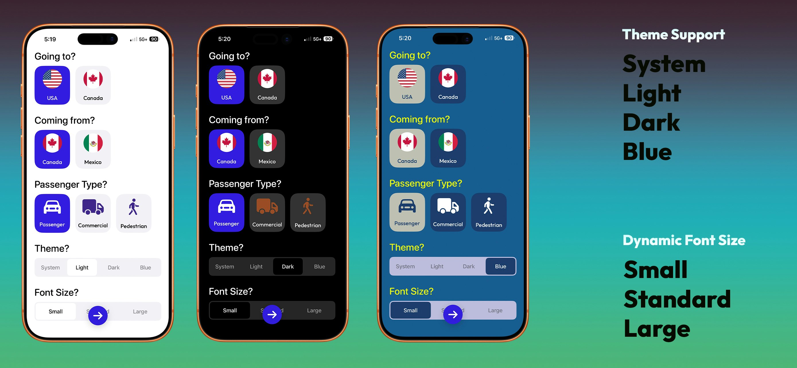 Border Wait - Screenshot 4 showing product features and functionality