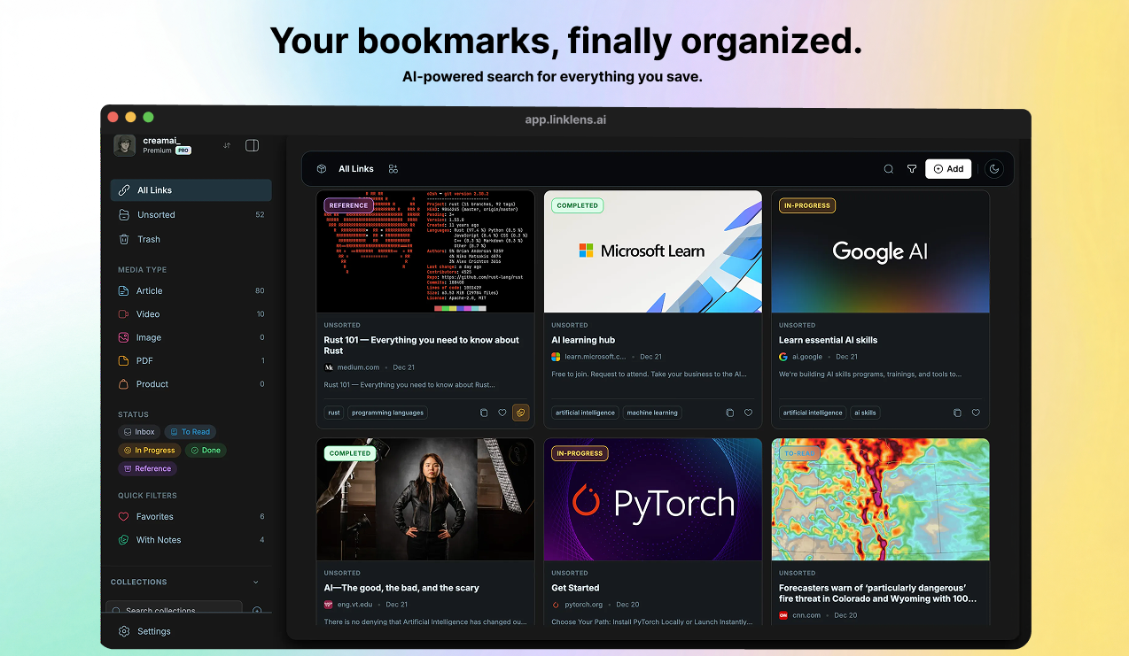 LinkLens gallery image