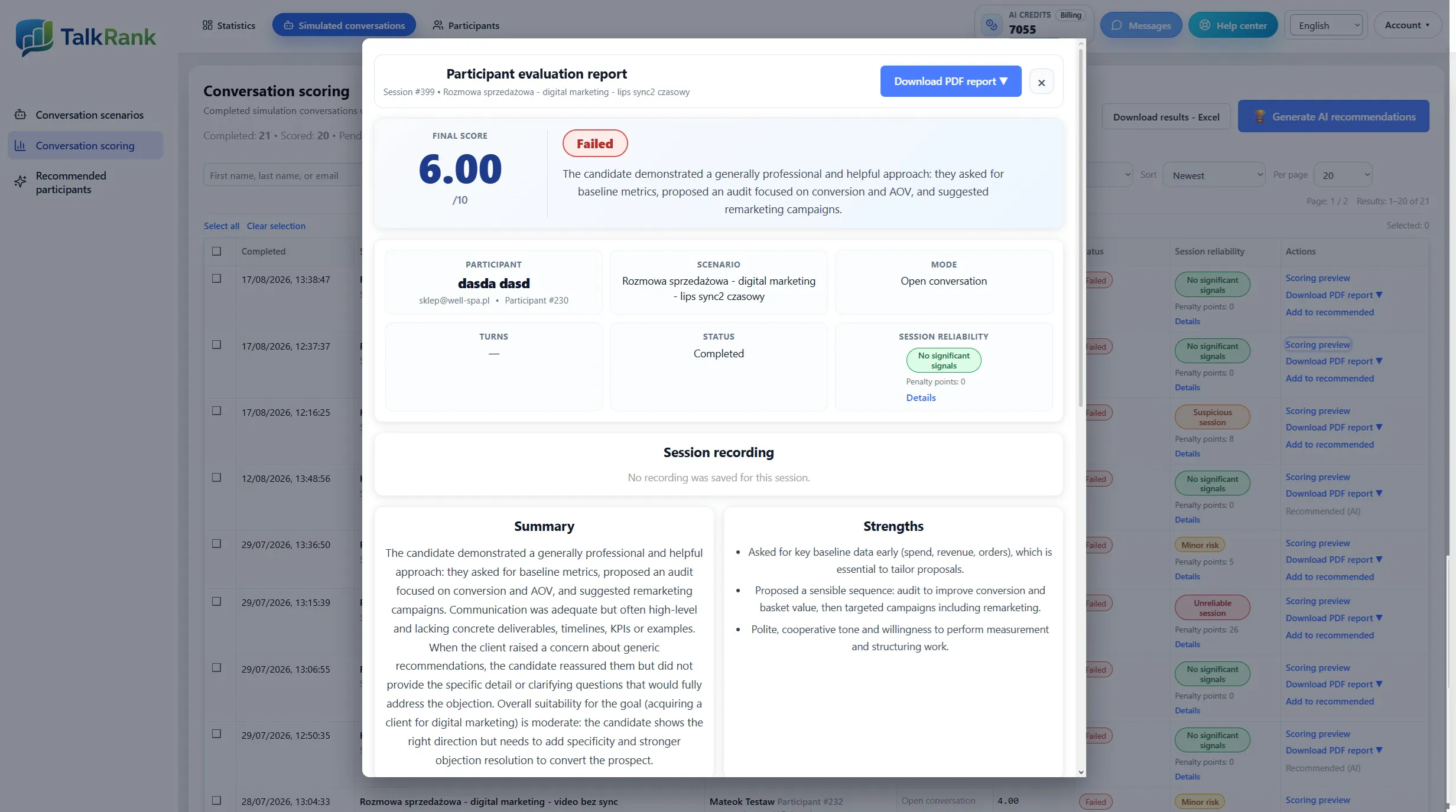 Talkrank.app gallery image