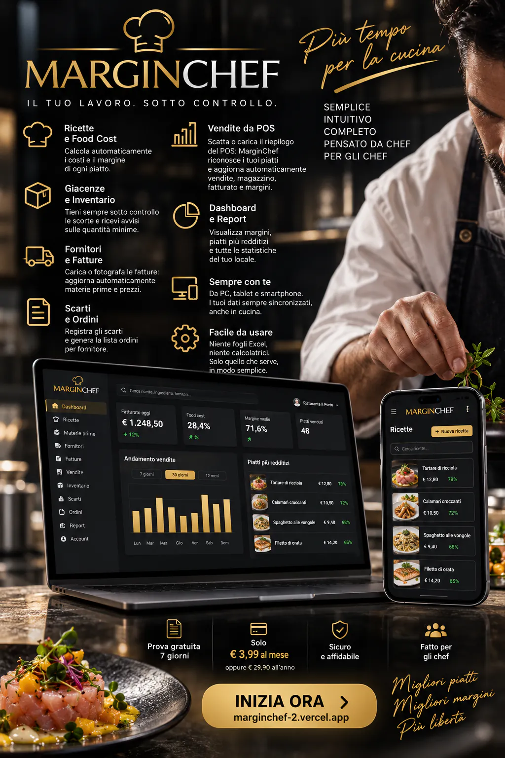 MARGINCHEF — I numeri della tua cucina gallery image