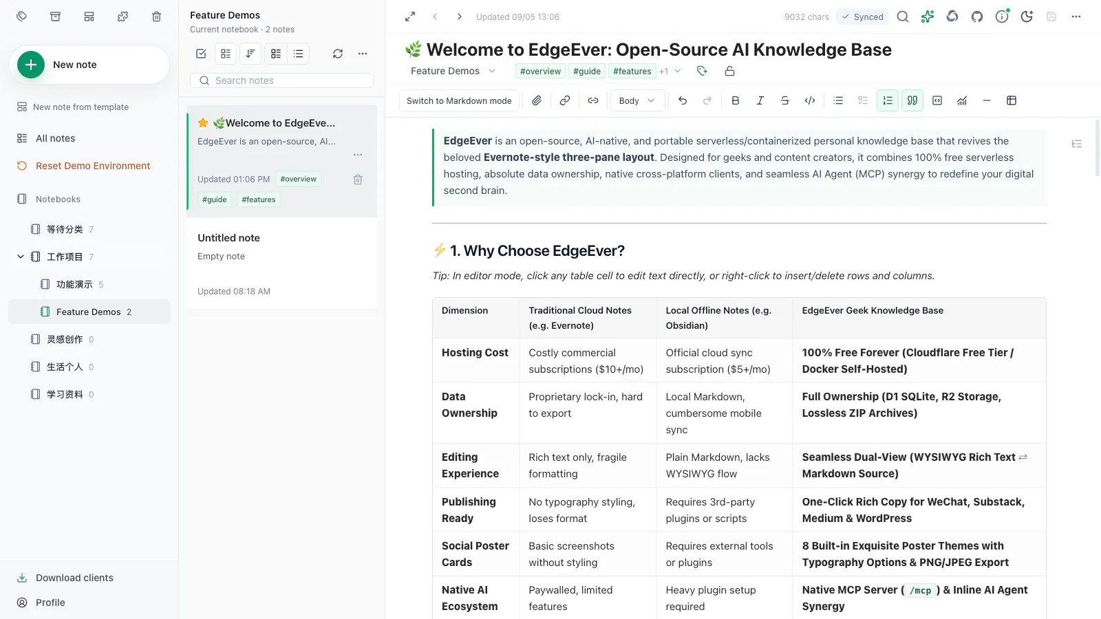 EdgeEver screenshot 1