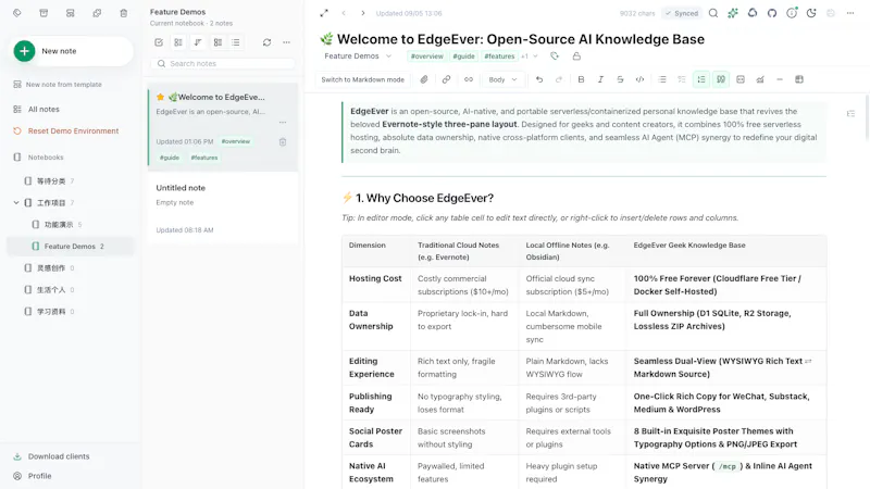 EdgeEver screenshot 1