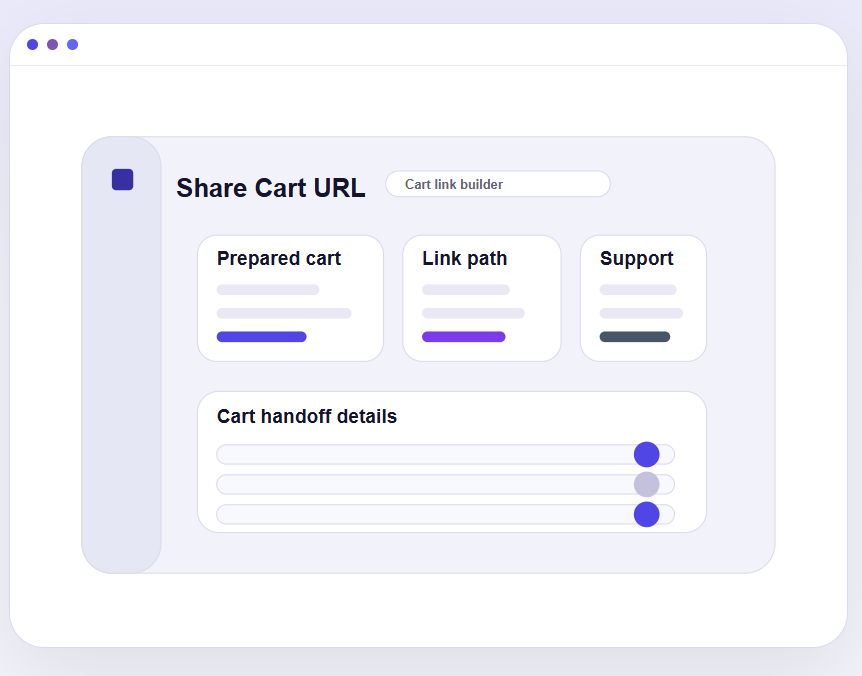 AICOSO- Share Cart URL for WooCommerce  gallery image