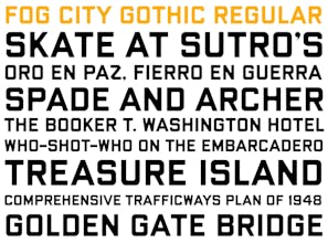 Fog City Gothic gallery image