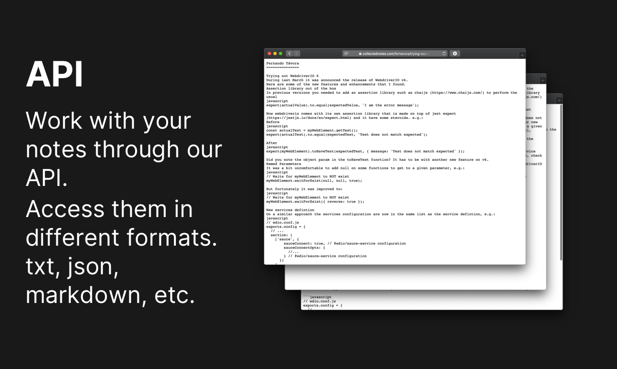 Collected Notes gallery image