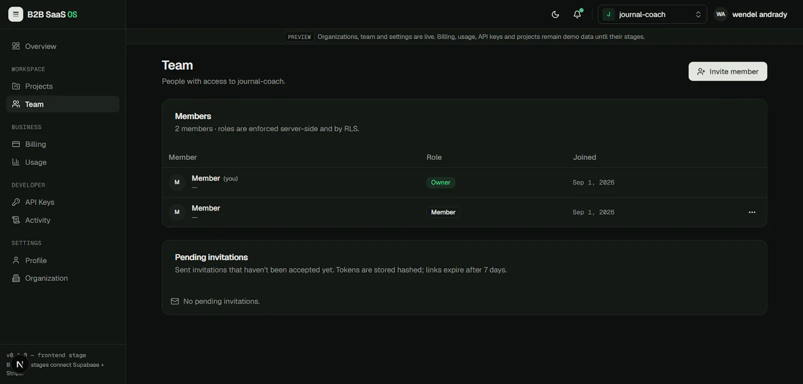 B2B SaaS OS   screenshot 4