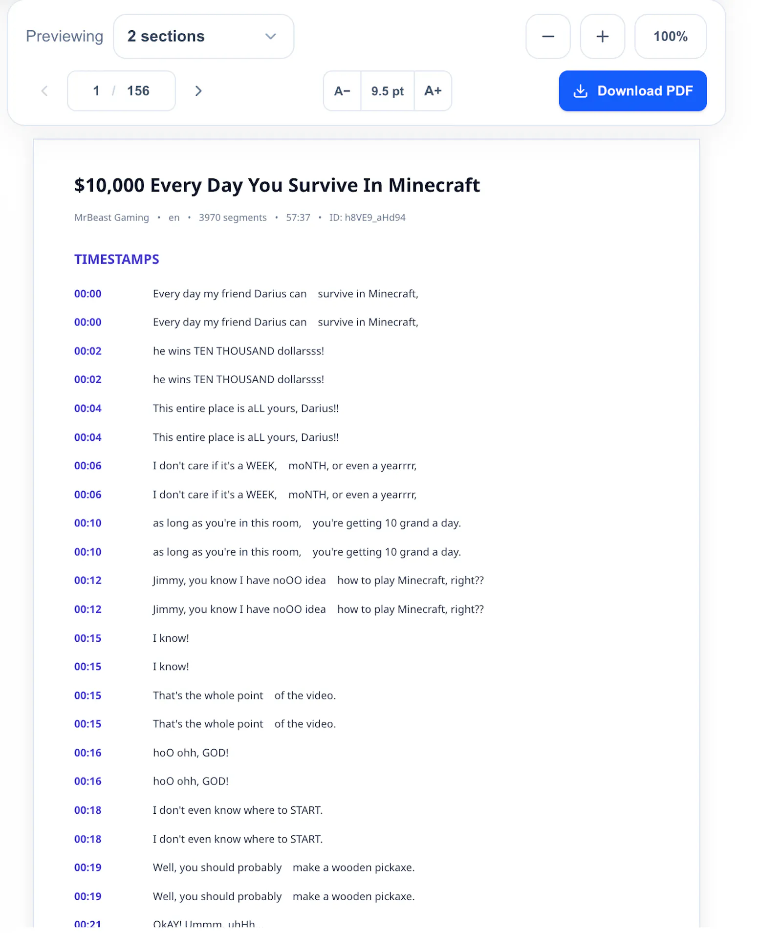 TubeText screenshot 5