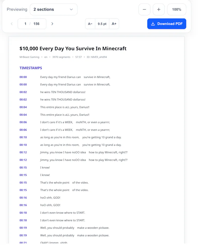 TubeText screenshot 5
