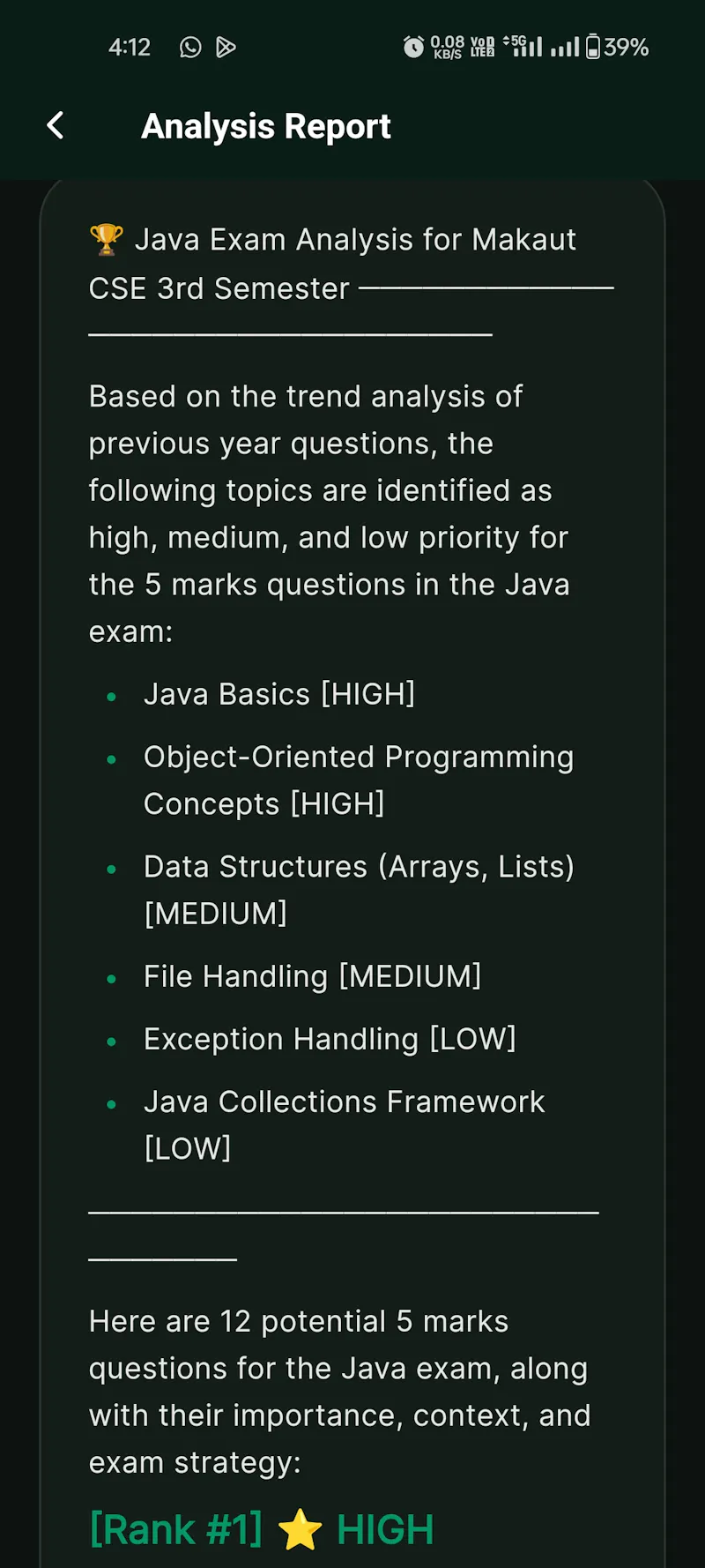 Ai study hub  screenshot 2