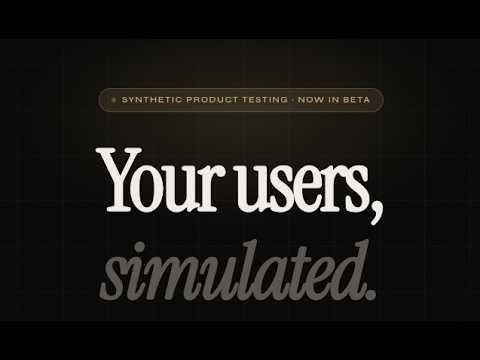 Parsona.me — Synthetic Product Testing gallery image