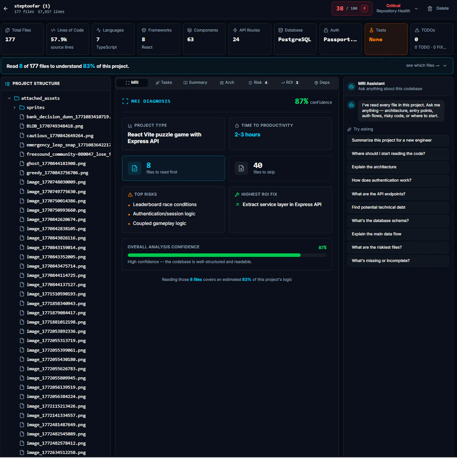Project MRI screenshot 2