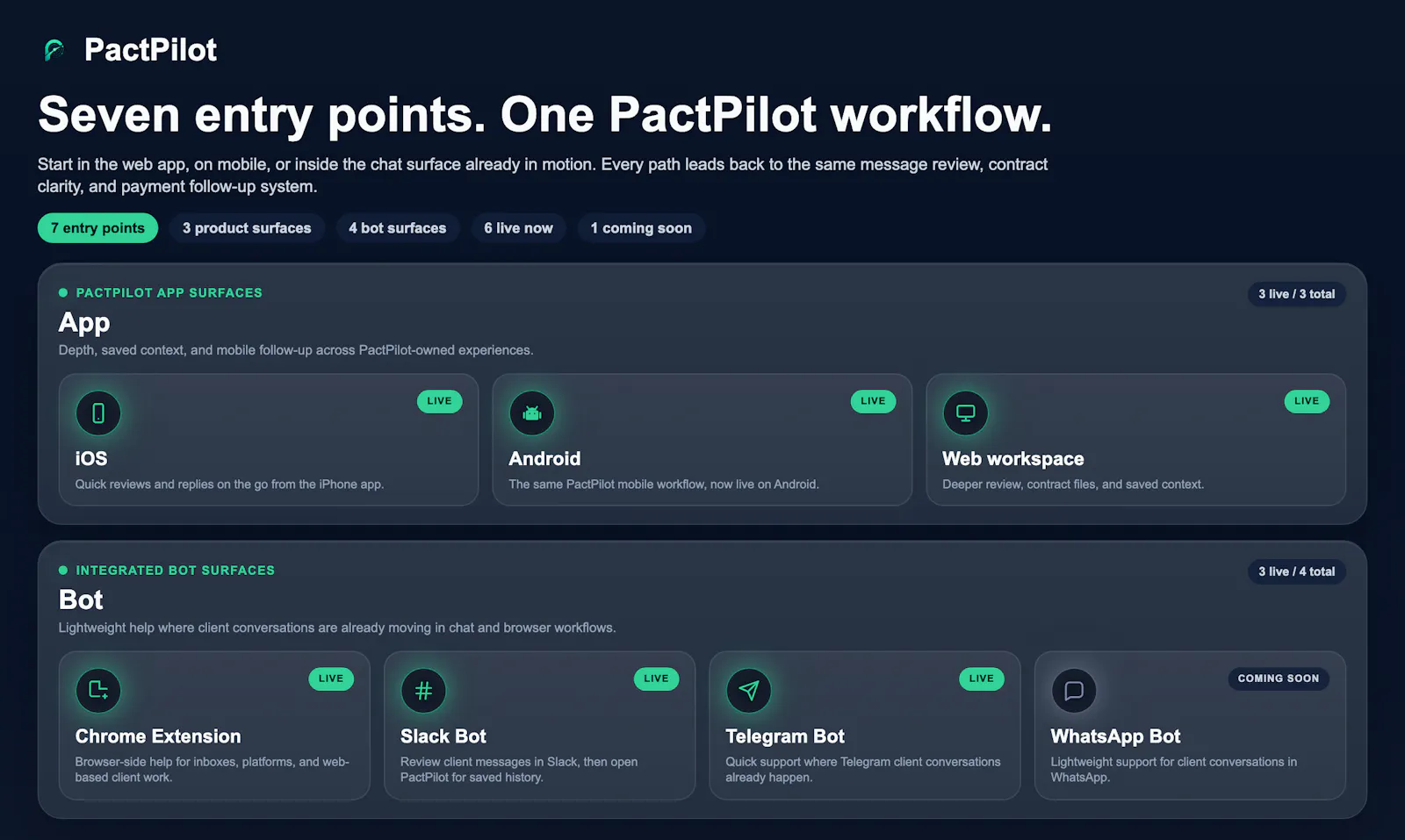 PactPilot screenshot 2