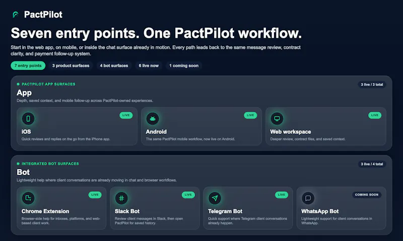 PactPilot screenshot 2