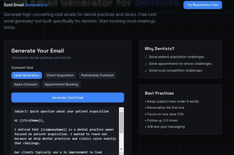 Cold Email Generators gallery image