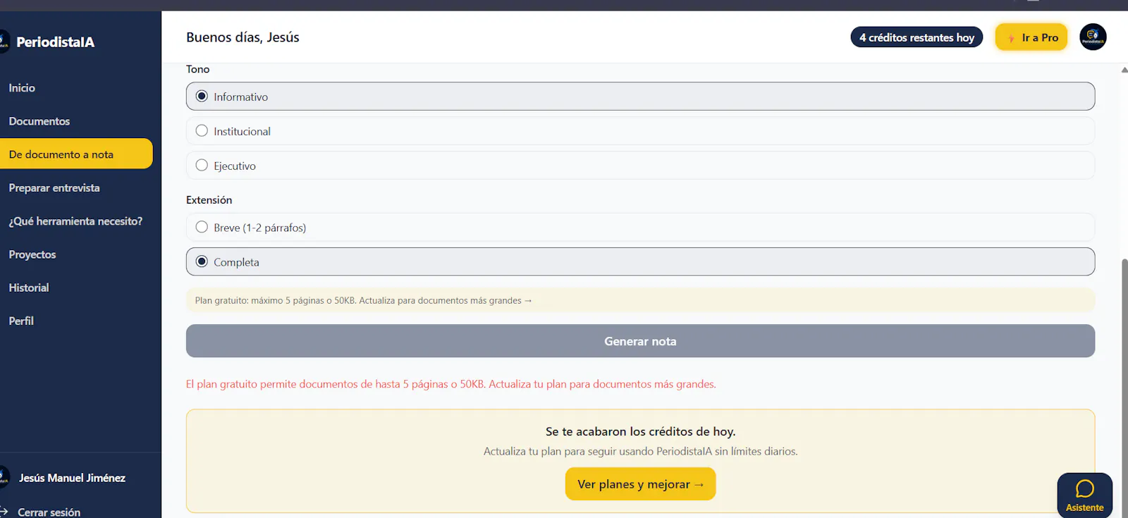 PeriodistaIA screenshot 56