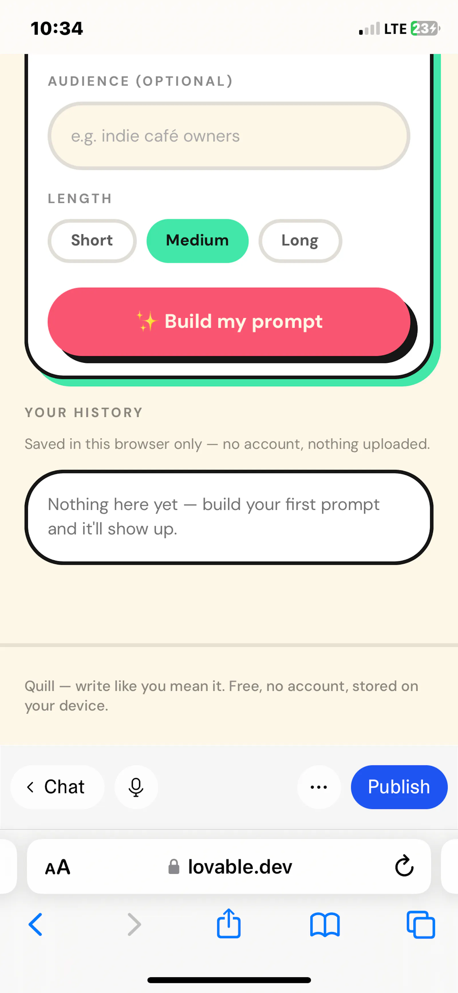 Niche Prompt Generator screenshot 5