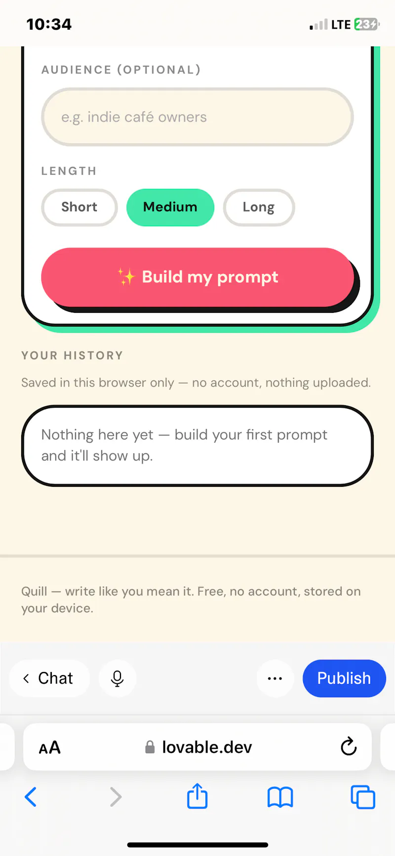 Niche Prompt Generator screenshot 5