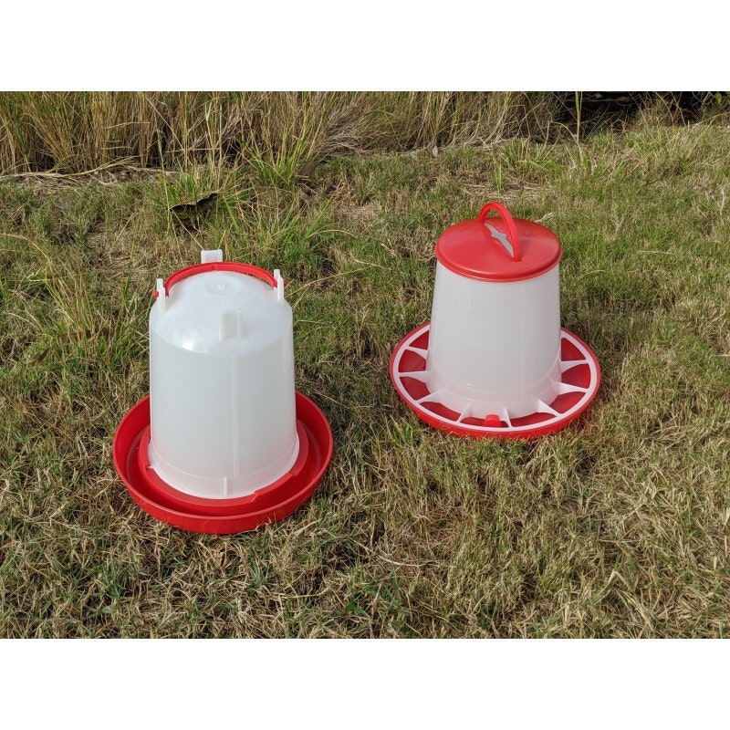 Chicken Medium Feeder and Drinker Set gallery image