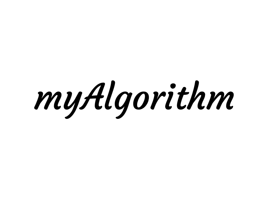 myAlgorithm gallery image