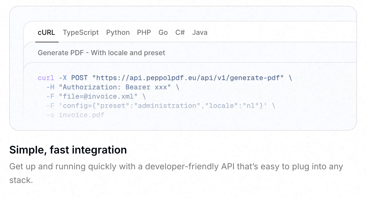 Peppolpdf gallery image