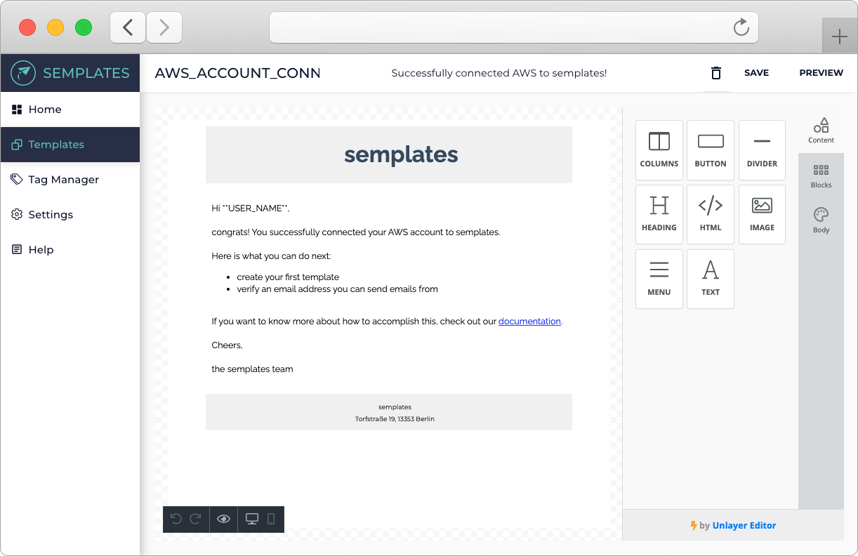 Semplates gallery image