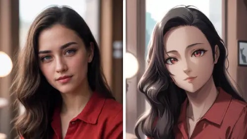 وسائط صورة مجانية لفلتر أنيمي الذكاء الاصطناعي - تحويل أي صورة إلى أنيمي - أفضل صورة من الذكاء الاصطناعي إلى محول أنيمي 6