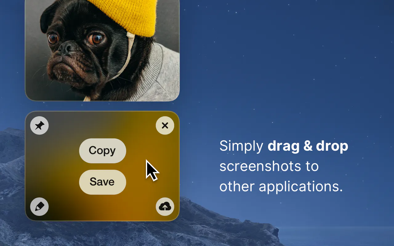 CleanShot app preview