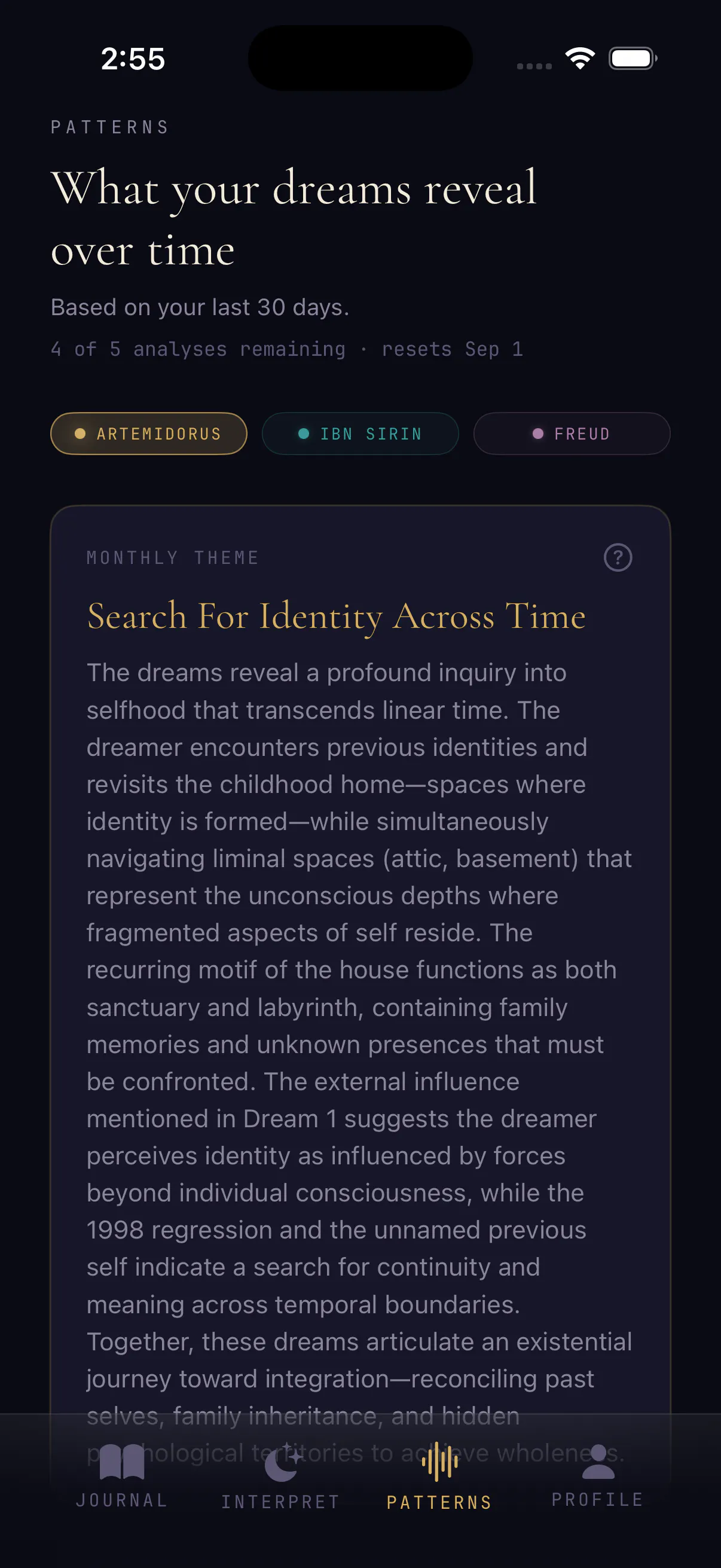 Mythos: Dream Decoding + Journal gallery image