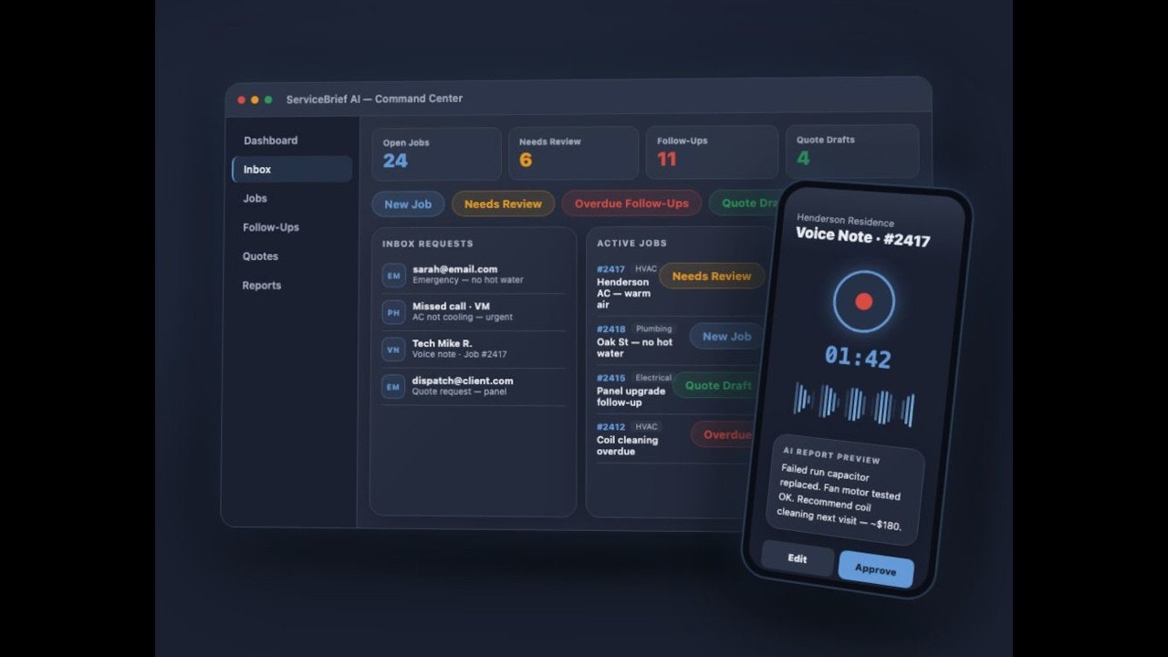 ServiceBrief AI gallery image
