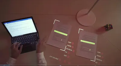 Lampix: Intelligent, interactive tabletop AR is here gallery image