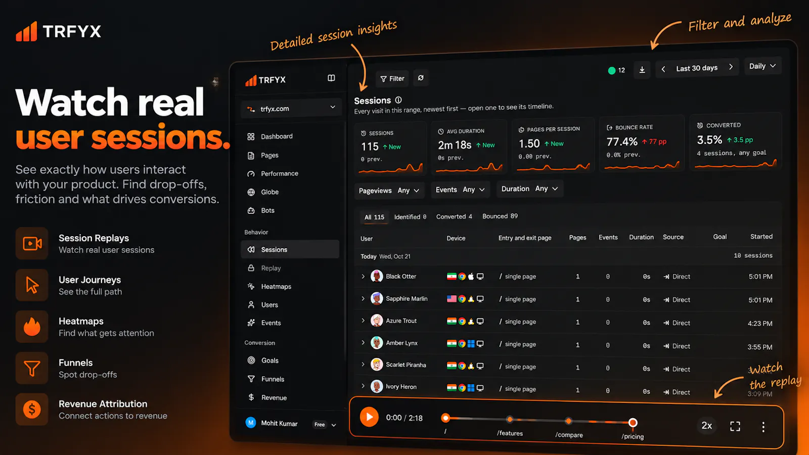 Trfyx screenshot 2