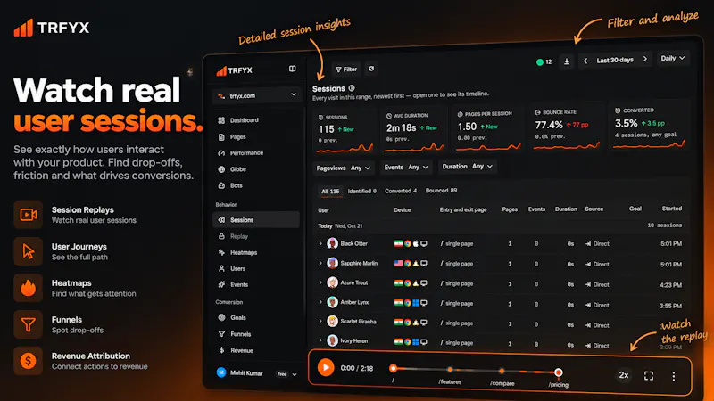 Trfyx screenshot 2