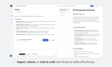 Winus Financial AI Skills gallery image