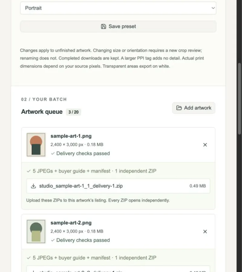 PrintPack Studio screenshot 2