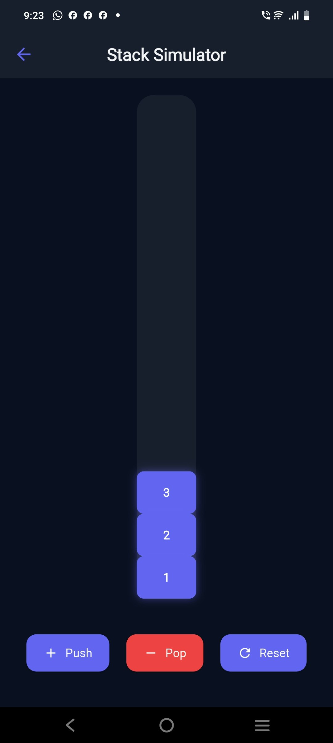 Data structure visualizer