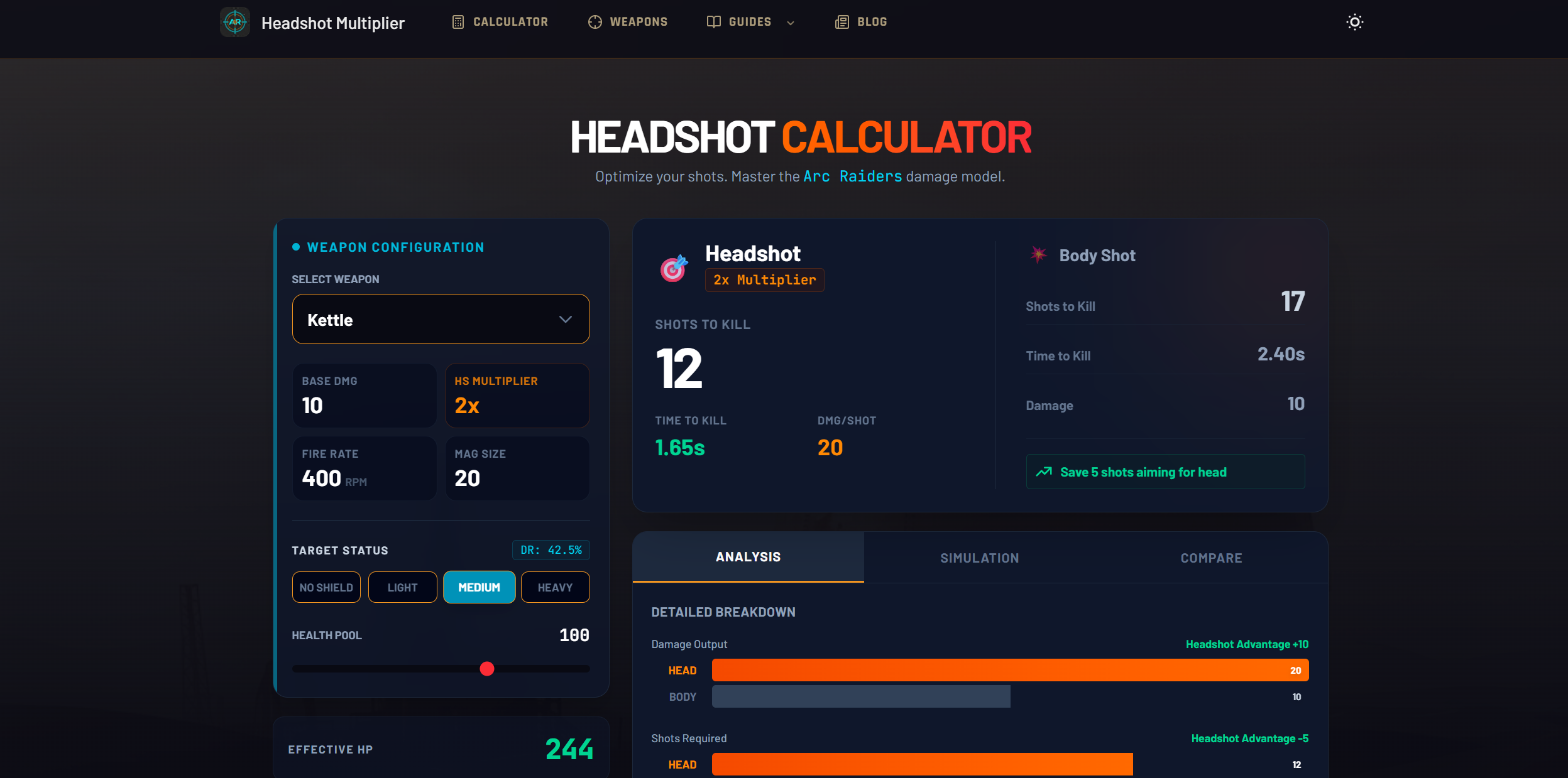 Headshot Multiplier gallery image