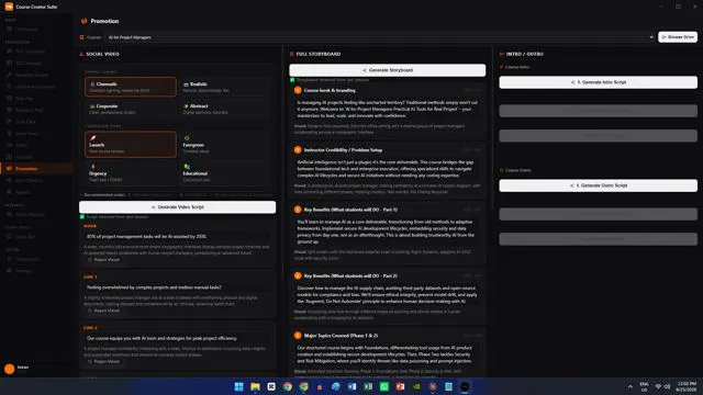Course Creator Suite gallery image