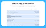 Freedom Job Market image